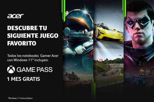 ¿Cómo jugar al Xbox Game Pass en tu Notebook Gamer Acer Nitro 5?