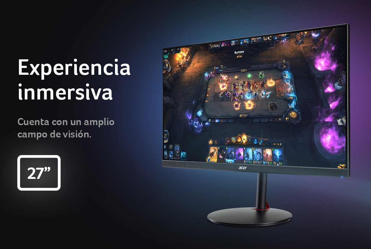 Monitor Gamer 2K XV271U 27" -Seminuevo